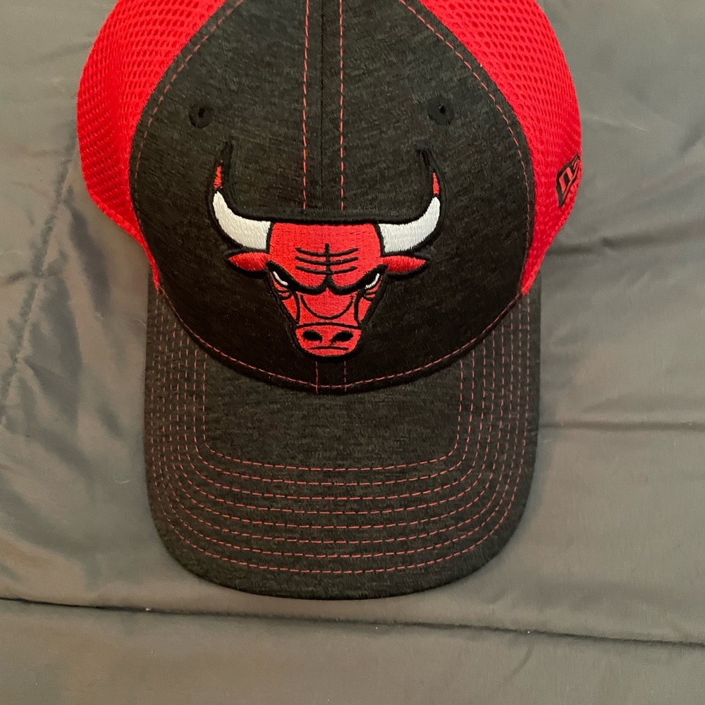 New Era Red and Black Cap